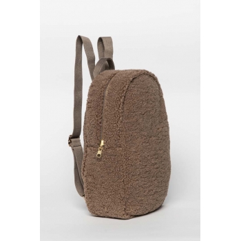 Mini Brown Chunky Teddy Backpack