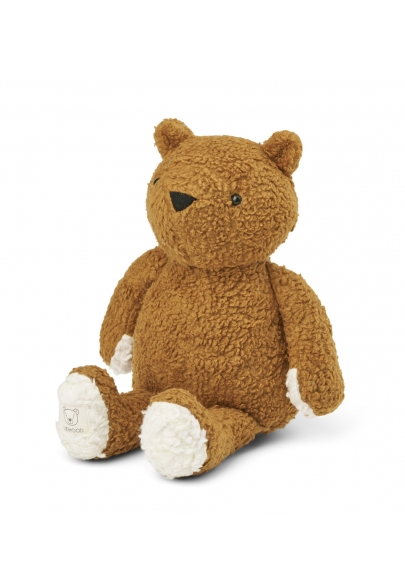 Barty The Bear Soft Toy Golden Caramel