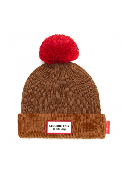 Color Block Brownie Winter Hat