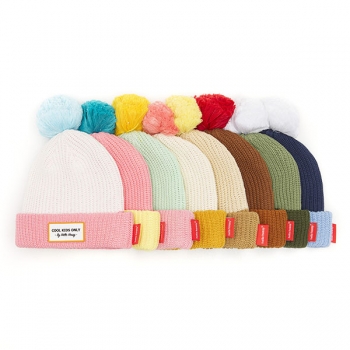 Color Block Winter Hat