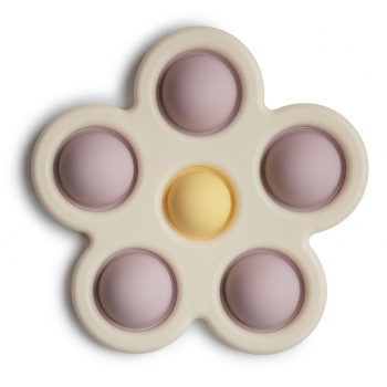 Flower Press-Toy Soft Lilac / Yellow / Ivory