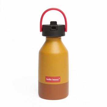 Mini Wood Water Bottle - Brown
