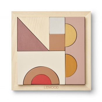 Rose Mix Wooden Puzzle Ishan