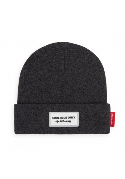 Urban Chiné Black Winter Hat