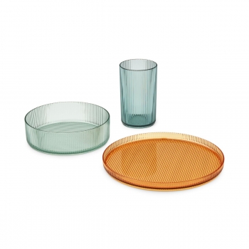 Sea Blue Kain Tableware Set