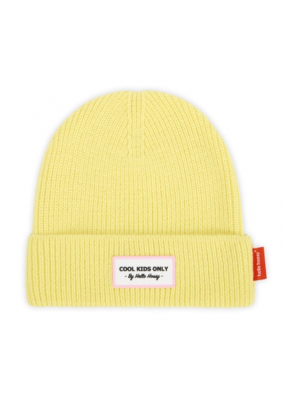 Pop Yellow Winter Hat