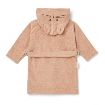 Pale Tuscany Rabbit Bathrobe Lily