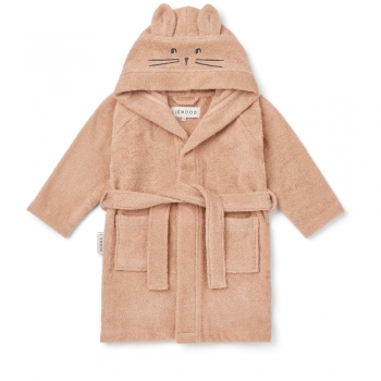 Pale Tuscany Rabbit Bathrobe Lily