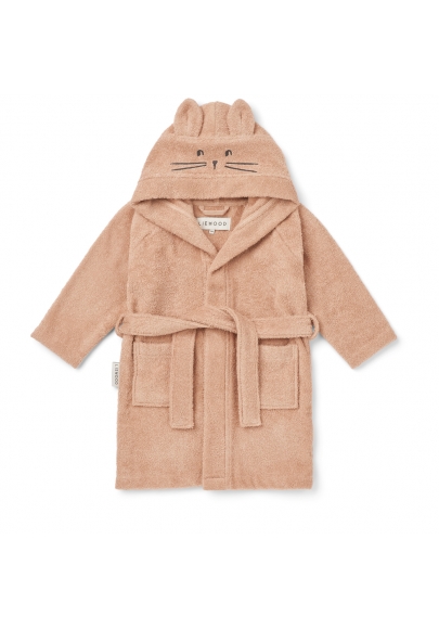 Pale Tuscany Rabbit Bathrobe Lily
