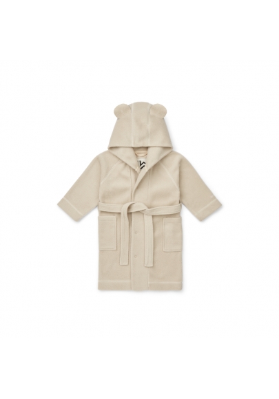 Silver Lining Fleece Bathrobe Saki