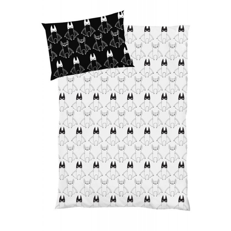 monochrome cot bed bedding