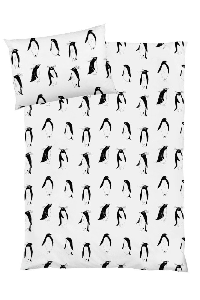 penguin cot bedding