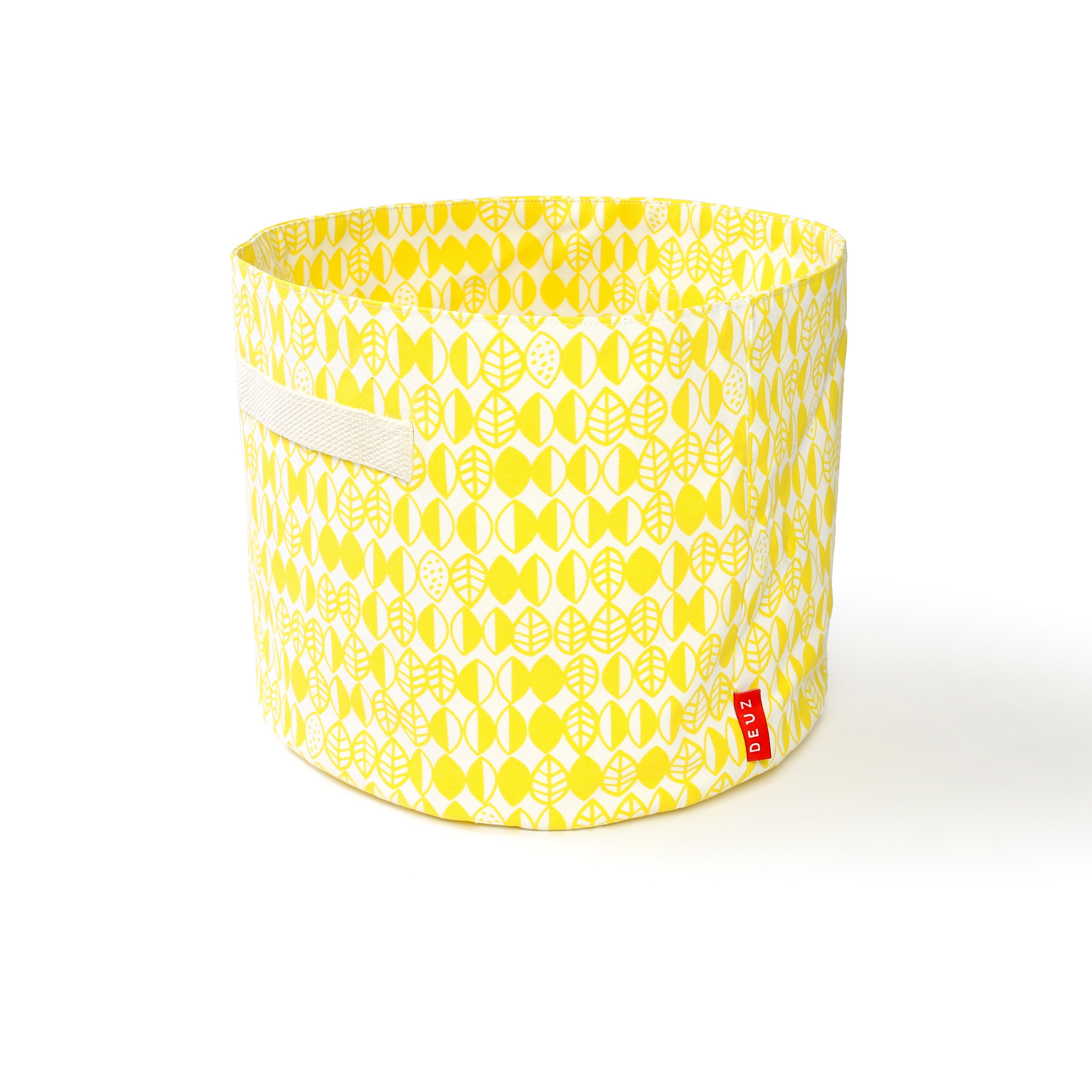 Yellow Storage Basket Deuz Heylittlebaby