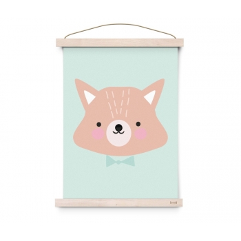 Forrest Animals - Mr. Fox Poster