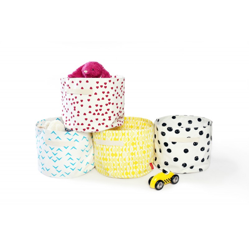 Yellow Storage Basket Deuz HeyLittleBaby