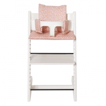 Cushion for Highchair - Pebble Pink