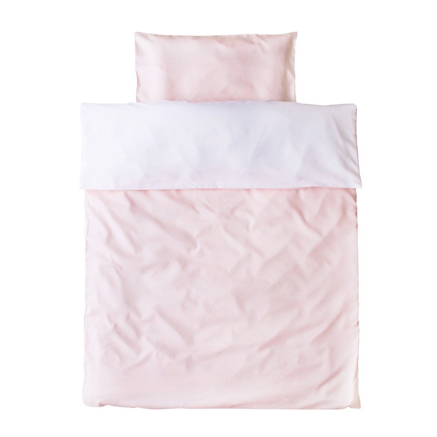 pink cot bedding