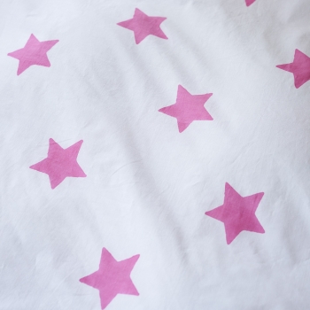 Bright Pink Stars Duvet (Single)