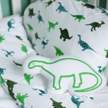 Dinosaur Printed Cushion
