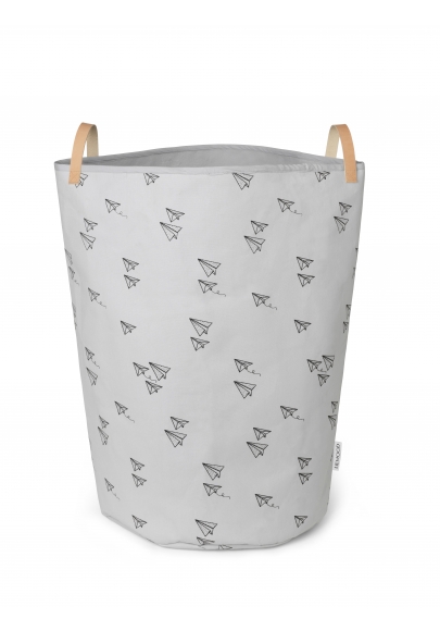 Storage Basket Ann Fabric - Paper Planes