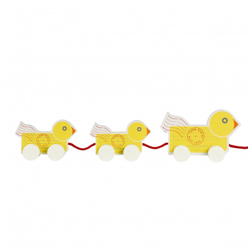 pull along wooden duck