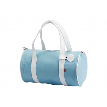 light blue gym bag