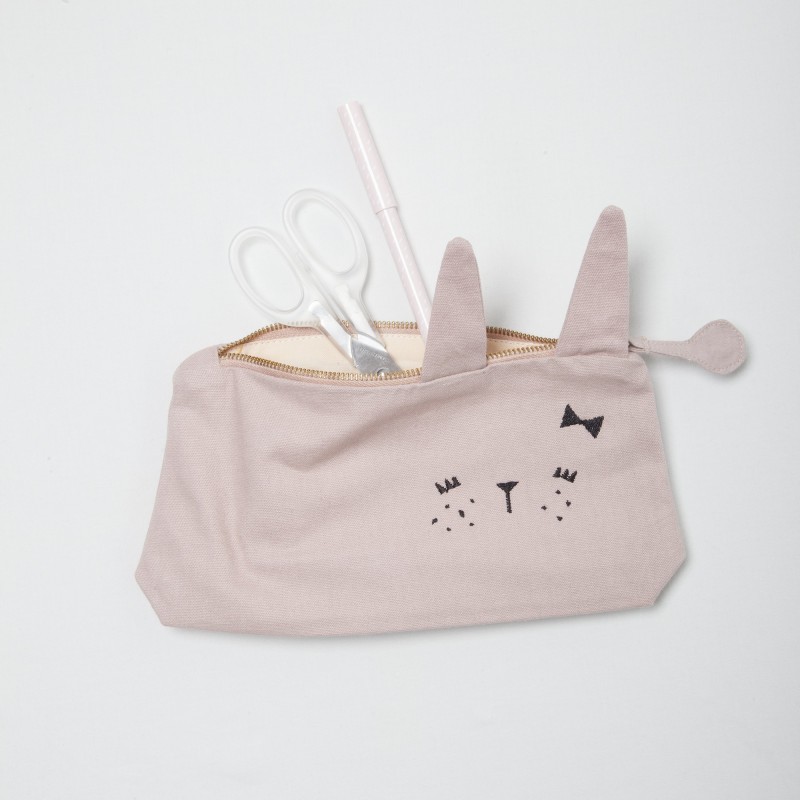 Cute Bunny Animal Pencil Case Fabelab HeyLittleBaby