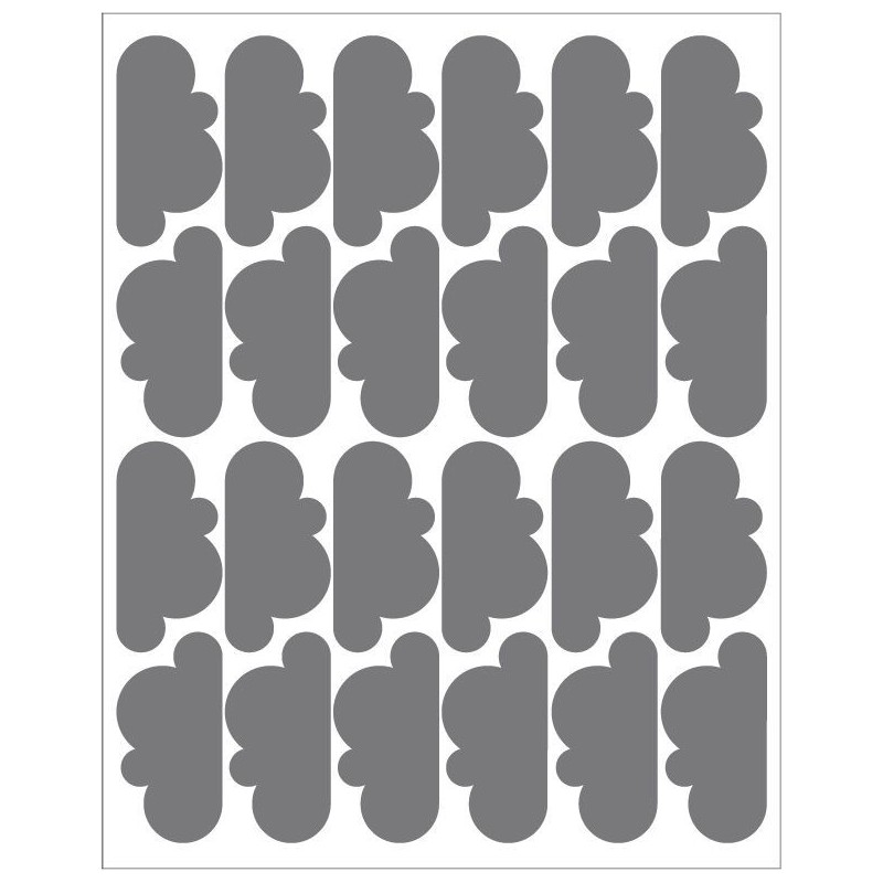 Grey Cloud Stickers - Tresxics | HeyLittleBaby