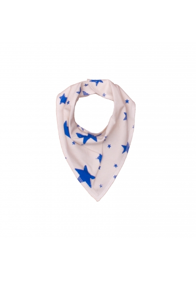 Blue Drooling Scarf