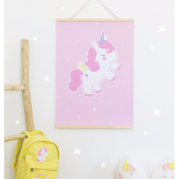 Baby Unicorn Poster