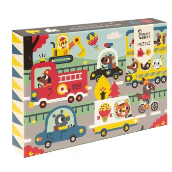 On the Road Puzzle 24pcs