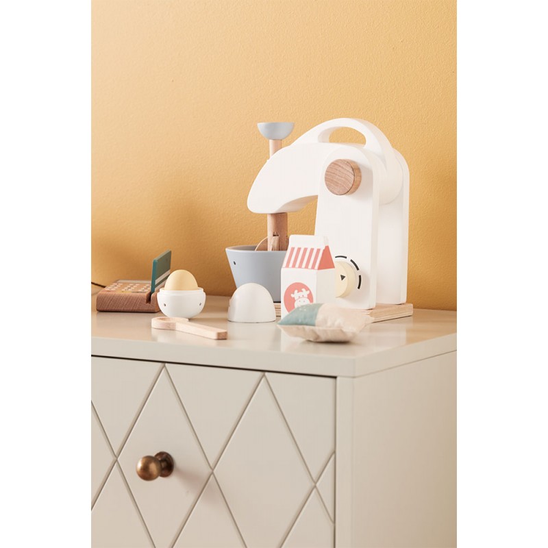 wooden kitchen mixer