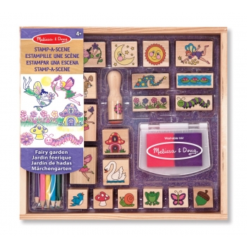 melissa and doug fairy garden stamp set