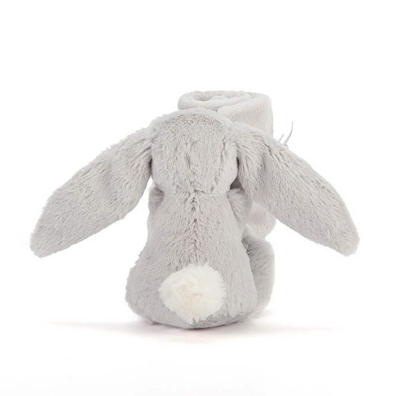 Bashful Silver Bunny Soother Jellycat Heylittlebaby