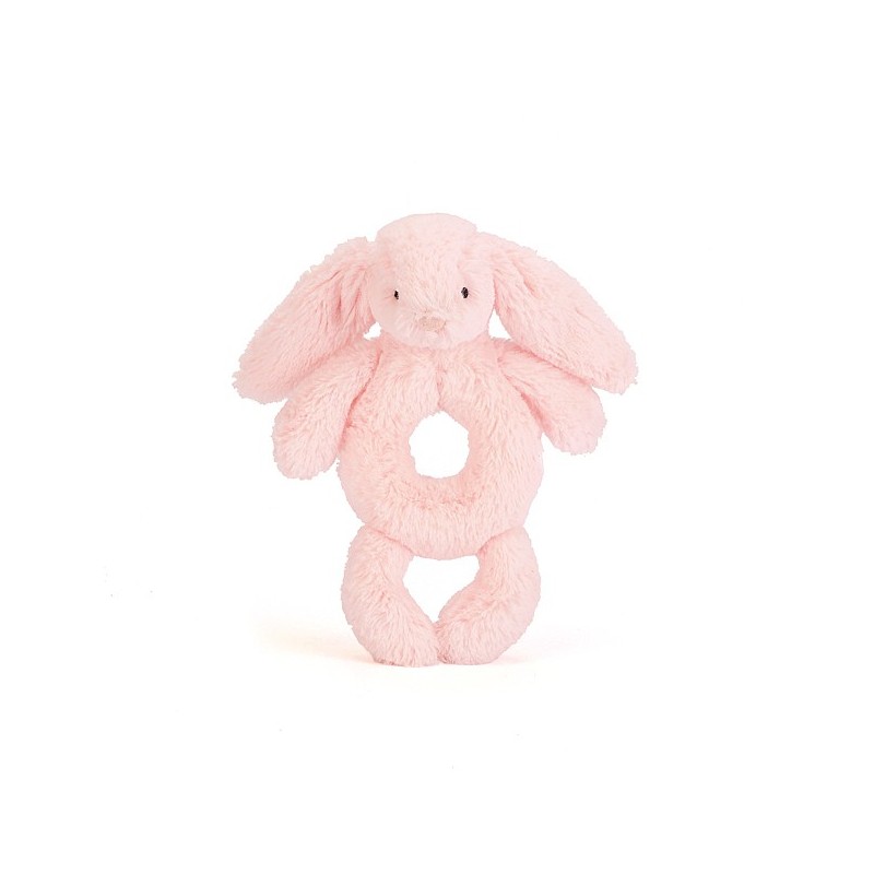 jellycat pink bunny rattle