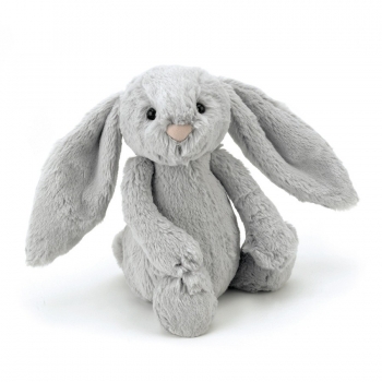 Bashful Silver Bunny Medium Soft Toy