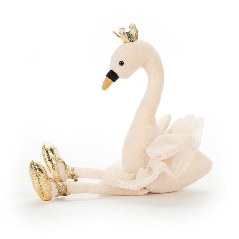 swan cuddly toy