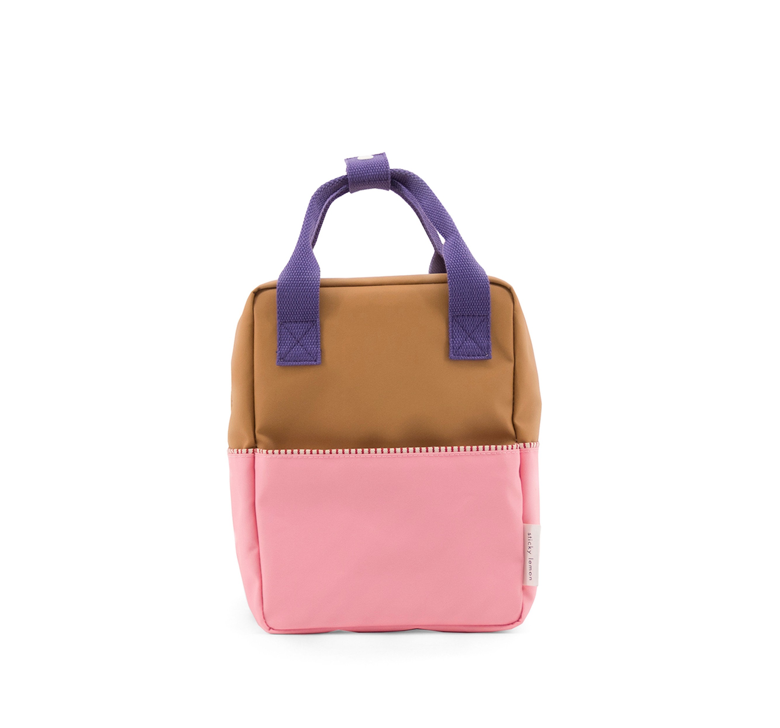 small purple backpack