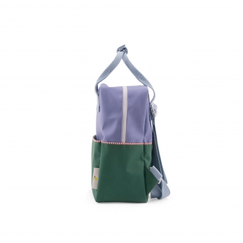 Small Purple / Green/ Blue Backpack