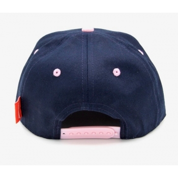 Navy Blue / Pink Cap