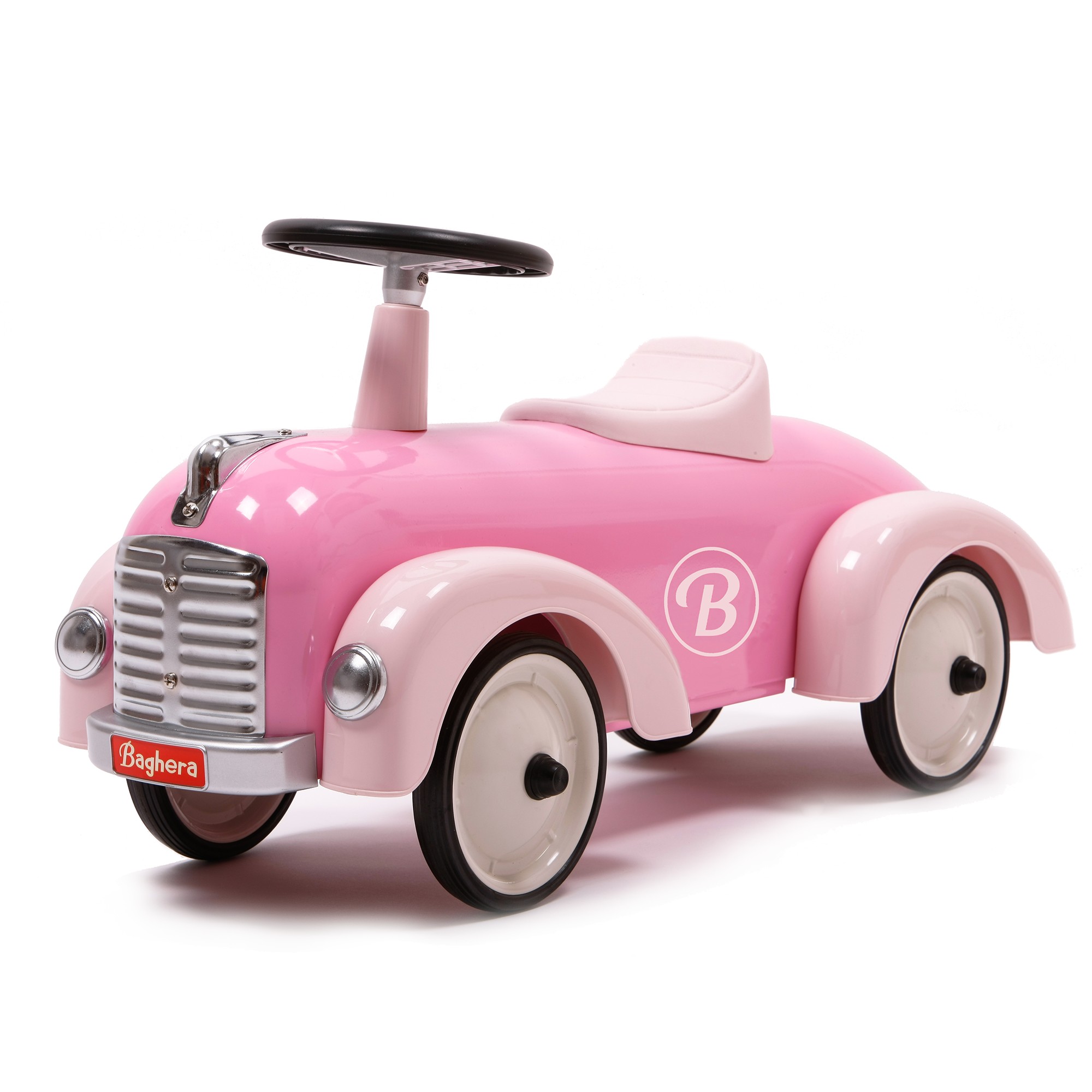 pink push car baby