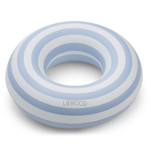 Baloo Sea Blue/Creme Stripes Swim Ring