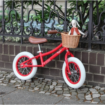 Vintage Balance Bike Red