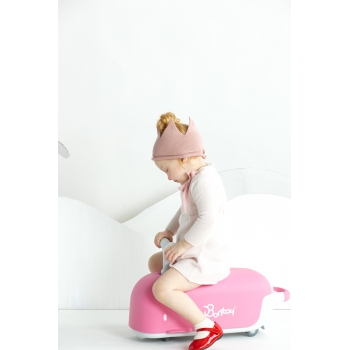 Friendimal Boto - Pink Whale Ride-On Toy