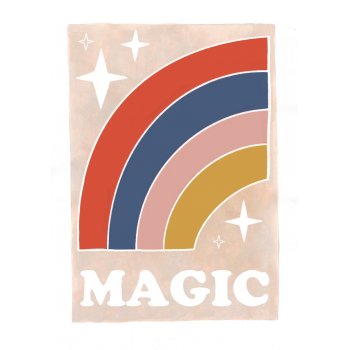 Magic Rainbow Poster A3