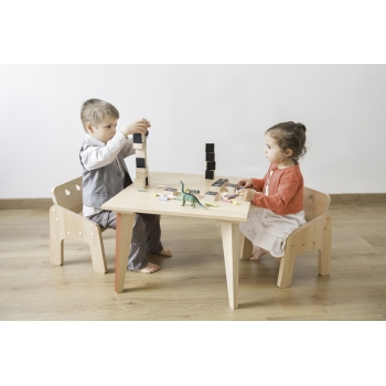 Kids' Table Mini Boudoir - Aurora Red