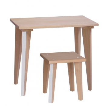 Kids' Table Maternelle - Loft White