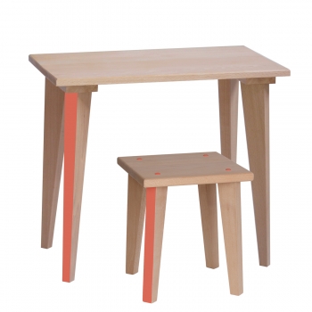 Kids' Table Maternelle - Aurora Red